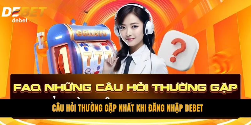 Câu hỏi thường gặp nhất khi đăng nhập DEBET